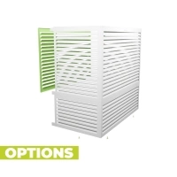 Cache aire acondicionado DECOCLIM blanco XXL+