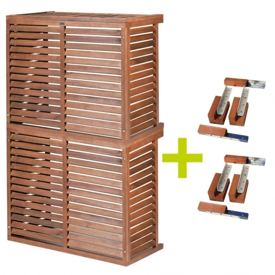 DECOCLIM® - Modèle double bois S avec kit rallonge DECOCLIM® - Modèle double bois S avec kit rallonge