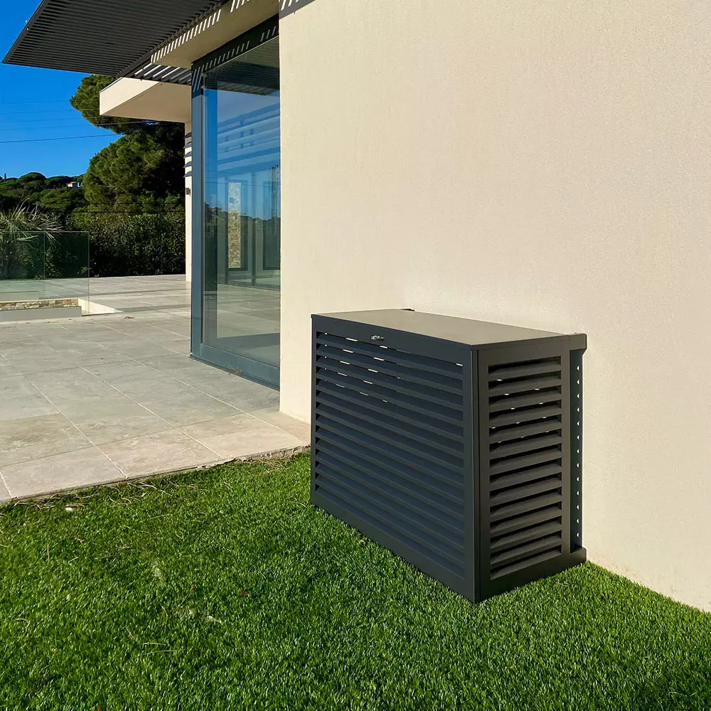 deco aluminum air conditioning cover