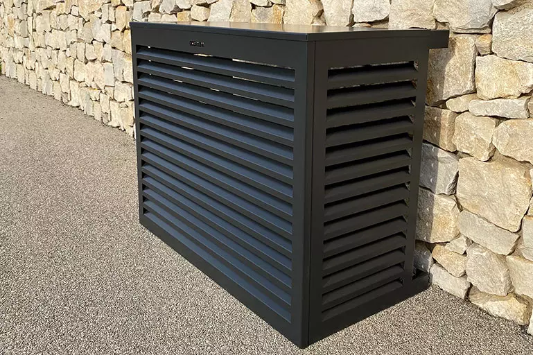 aluminium design airconditioning cover