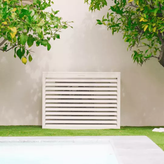 Curve Copri Condizionatore Esterno Copertura Climatizzatore Pompa Di C